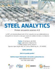 Invitación Steel Analytics