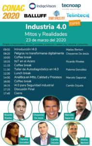 Tecnoap te invita al curso de I4.0 en CONAC2020