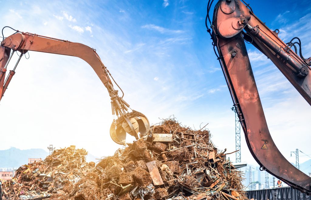 Reciclaje chatarra metalica SCRAPYARD